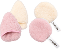 Microvezel make-up remover pads, 2 stuks