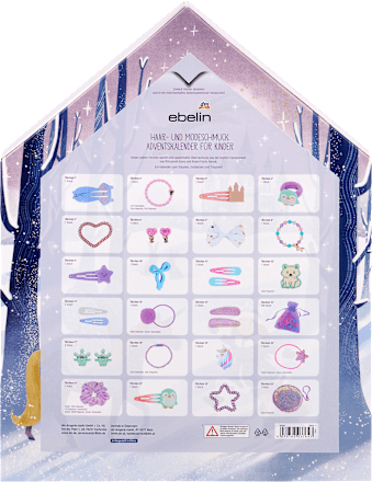 Adventskalender 2026 Haar-Accessoires Kids, 1 St