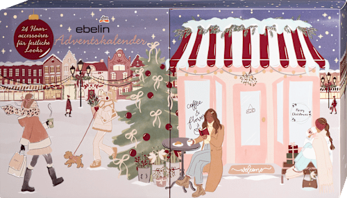 Adventskalender haaraccessoires 2025, 1 stuk