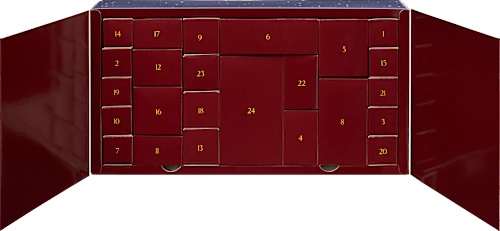 Adventskalender haaraccessoires 2025, 1 stuk