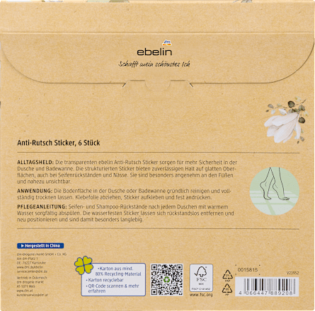 Anti-Rutsch Sticker Dusche, 6 St