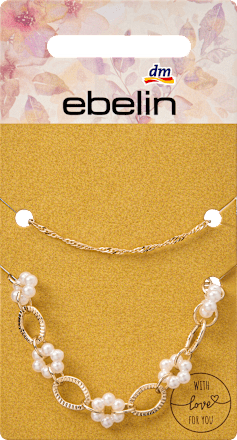 Armbanden met parels, goudlook, 2 stuks