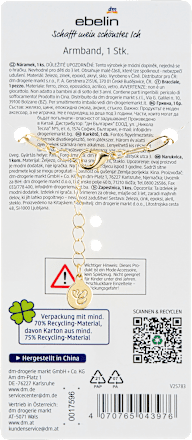 Armband mit Charms, 1 St
