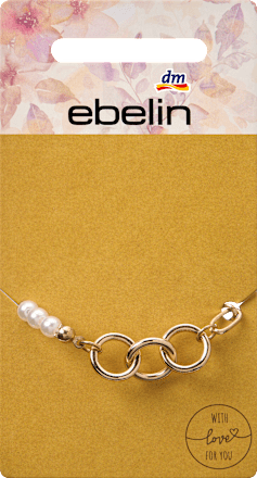 Armband met parels, goudlook, 1 stuk