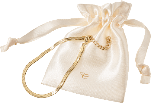 Armband wasserfest, Gold-Optik, 1 St