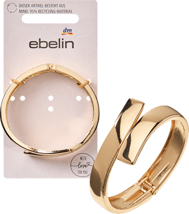 Gerecyclede armband, goudlook, 1 stuk