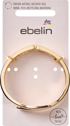 Gerecyclede armband, goudlook, 1 stuk