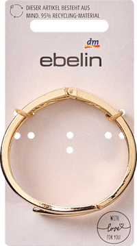 Gerecyclede armband, goudlook, 1 stuk