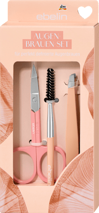 Wenkbrauwset 3-delig Glowing Skin, 1 stuk