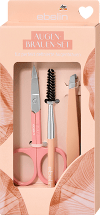 Wenkbrauwset 3-delig Glowing Skin, 1 stuk