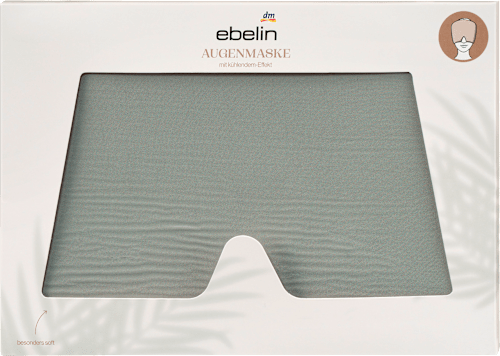 ebelin Augenmaske mit kühlendem Effekt Wellness Oasis, 1 St