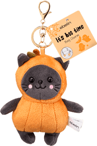 Bag Charm Katze im Kürbiskostüm, 1 St