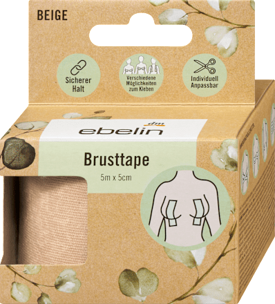 Borsttape beige, 5 m