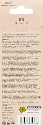 Buffer Nagelfeile 4in1, 1 St
