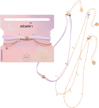 Choker kettingen Stay wild, Kind, 3 stuks