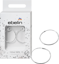 Creolen 925 zilver, 2 stuks