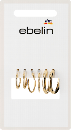 Creolen Gold-Optik, 6 St