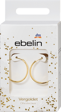Creolen klassisch vergoldeter Modeschmuck, 2 St