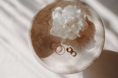 Creolen oorbellen verguld mode-sieraden, 2 stuks