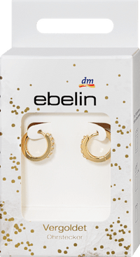 Creolen oorbellen verguld mode-sieraden, 2 stuks