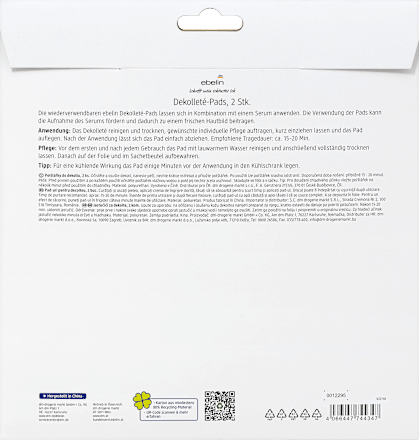 Decolletépads Beauty Eve Routine, 2 st