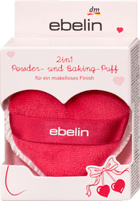 Doppelseitiger Powderpuff "Cherry Love", 1 St