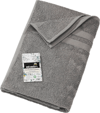 Duschtuch aus Frottee grau, 100 % Bio-Baumwolle GOTS-zertifiziert, 1 St