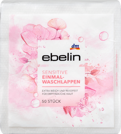 Einmalwaschlappen sensitiv, 50 St