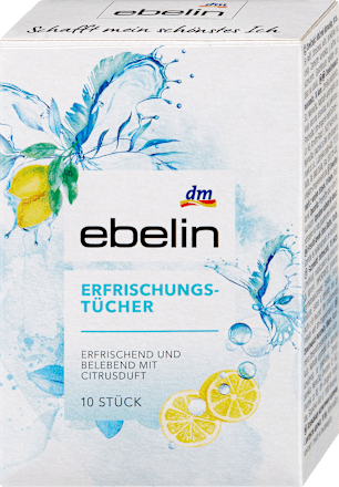Erfrischungstücher Citrusduft, 10 St
