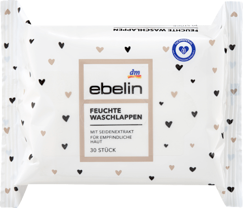 Vochtige zijden washandjes, 30 stuks
