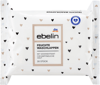 Vochtige zijden washandjes, 30 stuks