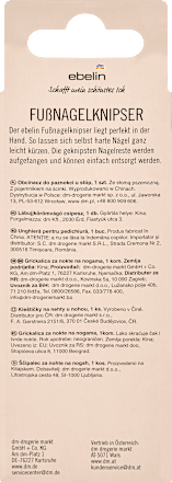 Fußnagelknipser, 1 St