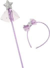 Geschenkset Fee Haarreif & Zauberstab 2tlg, 1 St