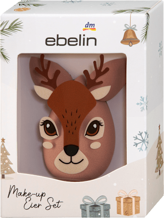 ebelin Geschenkset "Reh" Make-up Eier 3tlg, 1 St