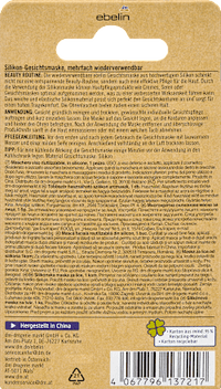 Siliconen gezichtsmasker, herbruikbaar, 1 stuk