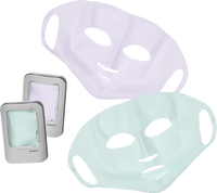 Gesichtsmaske Silikon, wiederverwendbar, 1 St