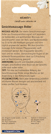 Gesichtsmassageroller aus Rosenquarz, 1 St