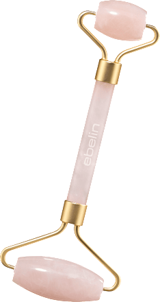Gesichtsmassageroller aus Rosenquarz, 1 St