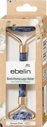 Gezichtsmassagerol van sodalietveldspaat, 1 stuk