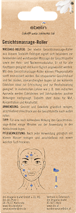 Gezichtsmassagerol van sodalietveldspaat, 1 stuk