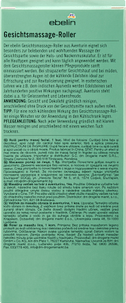 Gesichtsmassageroller Ruheoase, 1 St ebelin