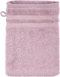 GOTS washandschoen lila, 1 stuk