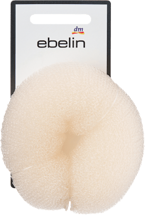 ebelin Haar-Donut klein, blond/braun, 1 St