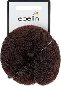 ebelin Haar-Donut klein, blond/braun, 1 St