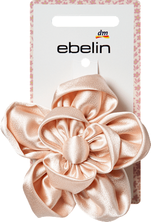 ebelin Haar- & Ansteckbrosche Blume, rosa, 1 St