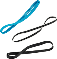 Haarbanden Sport smal, 3 stuks