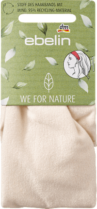 Haarband beige, 1 stuk
