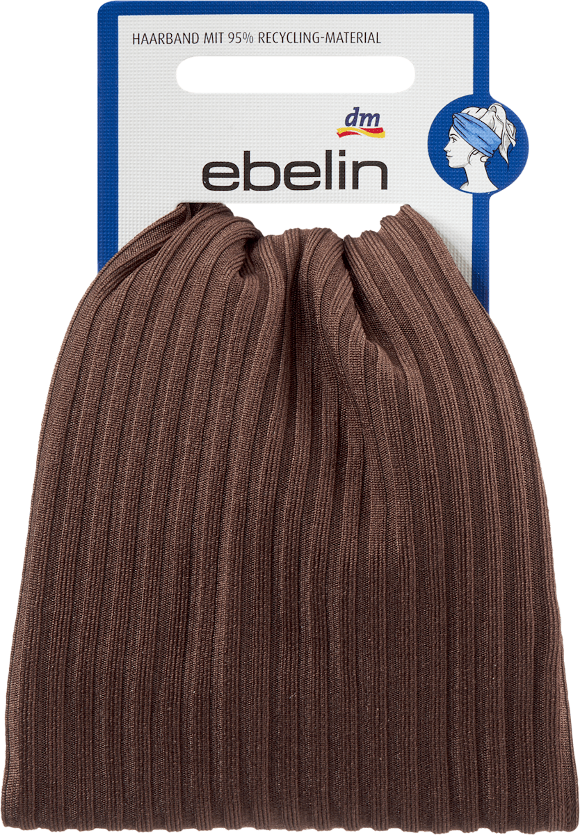 Haarband flach, braun, 1 St