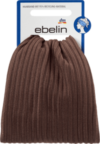 Haarband flach, braun, 1 St