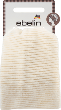 Haarband flach Cord-Optik, creme, 1 St